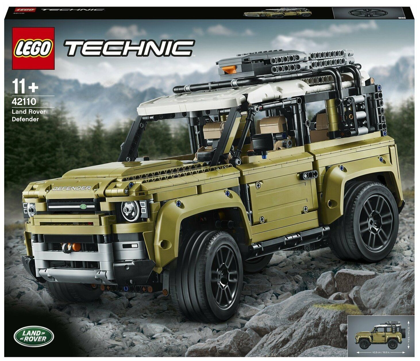 Конструктор LEGO Technic 42110 Land Rover Defender купить в Москве, СПб,  Новосибирске по низкой цене