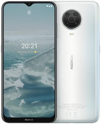Смартфон Nokia G20 4/128GB, серебристый