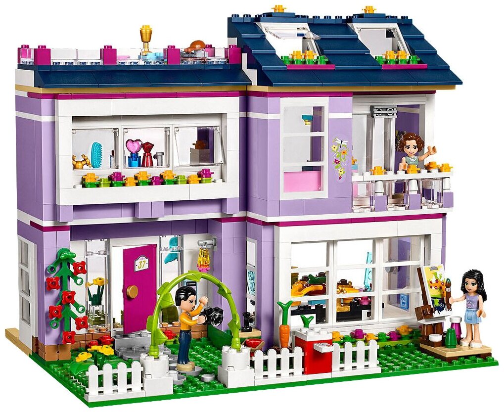 Конструктор LEGO Friends 41095 Дом Эммы купить в Москве, СПб, Новосибирске  по низкой цене