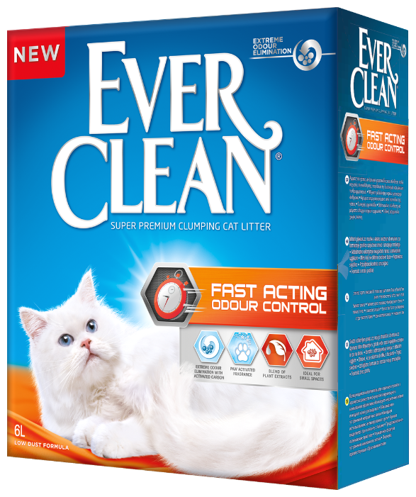 Комкующийся наполнитель Ever Clean Fast Acting 6 + 6 л Комкующийся наполнитель Ever Clean Fast Acting 6 + 6 л