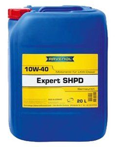 Полусинтетическое моторное масло Ravenol Expert SHPD 10W-40, 20 л