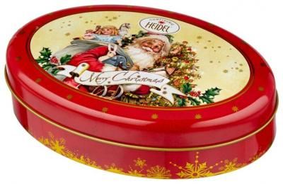 Набор конфет Heidel Christmas Nostalgia, 215 г красный/желтый