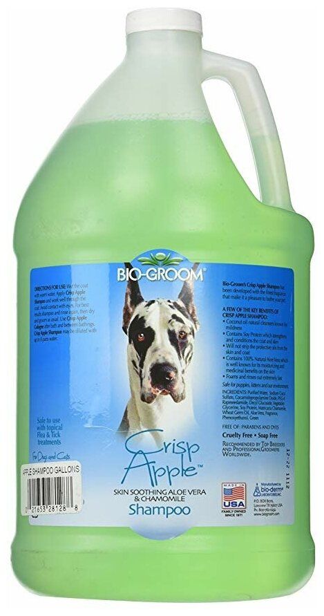 Bio-Groom Шампунь с природным ароматом «Живительное яблоко» (концентрат 1:8) Bio-Groom Crisp Apple, 3.8л Bio-Groom Шампунь с природным ароматом «Живительное яблоко» (концентрат 1:8) Bio-Groom Crisp Apple, 3.8л