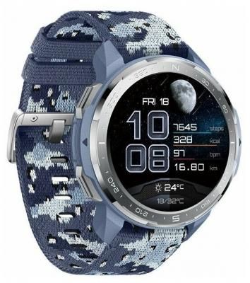 Умные часы HONOR Watch GS Pro (nylon strap), серый камуфляж