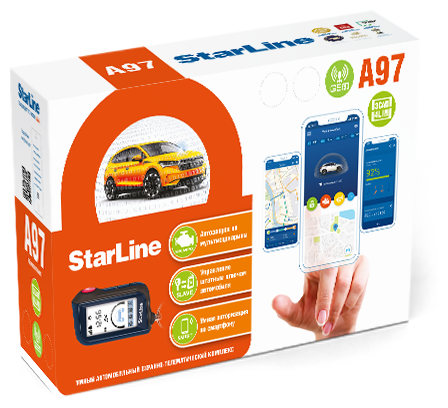 Охранно-телематический комплекс StarLine A97 GSM