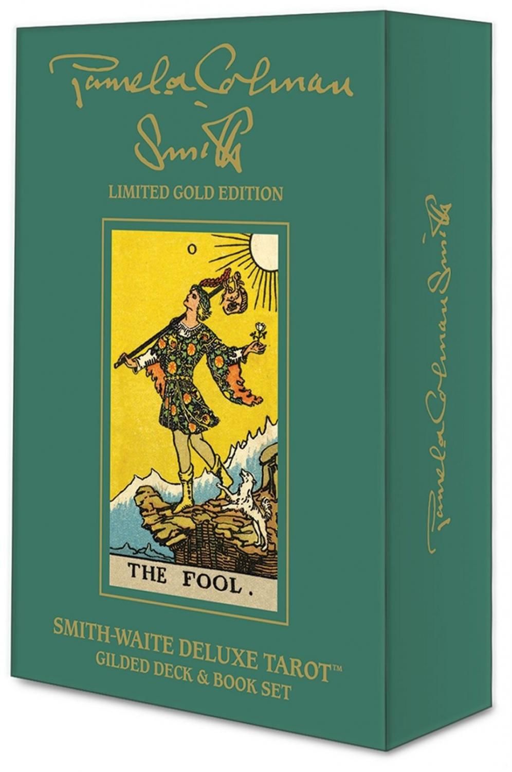 Smith-Waite Deluxe Tarot: Gilded Deck & Book Set эксклюзивные  подарочные колоды лимитированной серии купить в Москве, СПб, Новосибирске  по низкой цене