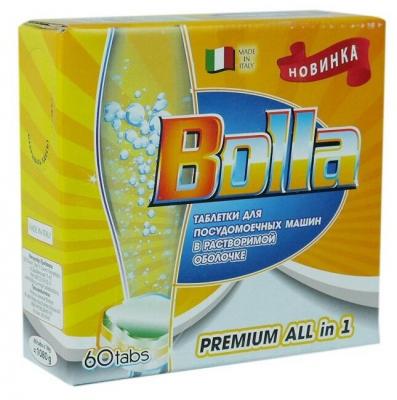 BOLLA Premium All in one таблетки в растворимой оболочке для посудомоечной машины 60 шт.