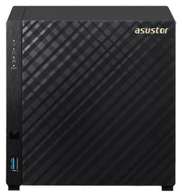 Сетевое хранилище ASUSTOR AS1004T v2 черный