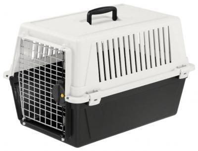 Клиппер-переноска для кошек и собак Ferplast Atlas 30 Professional 60х40х38 см белый/черный