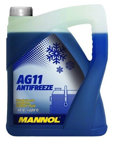 Антифриз Mannol Longterm Antifreeze AG11 -40°C 5 л Антифриз Mannol Longterm Antifreeze AG11 -40°C 5 л