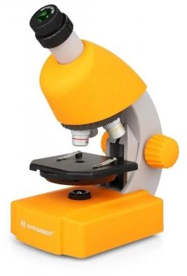 Микроскоп для детей Bresser Junior 40x-640x, желтый