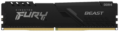 Модуль памяти DIMM 16Gb DDR4 PC28800 3600MHz Kingston Fury Beast Black (KF436C18BB/16)