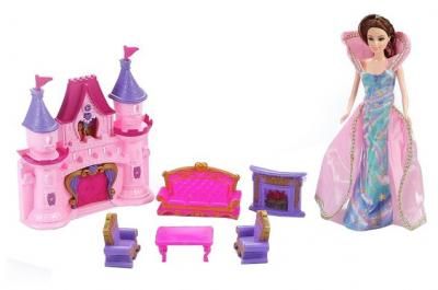Dolly Toy кукольный домик Сказочная история DOL0803-004, розовый/фиолетовый