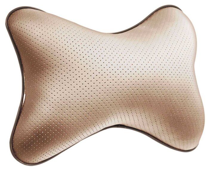 Автомобильная подушка на подголовник ZiPOWER Headrest Pillow бежевый Автомобильная подушка на подголовник ZiPOWER Headrest Pillow бежевый