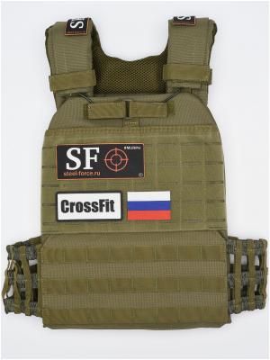 Жилет утяжелитель Steel Force (25кг) Olive Green