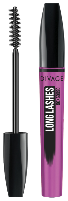 DIVAGE Тушь для ресниц 90х60х90 Longlashes, 7501 black DIVAGE Тушь для ресниц 90х60х90 Longlashes, 7501 black