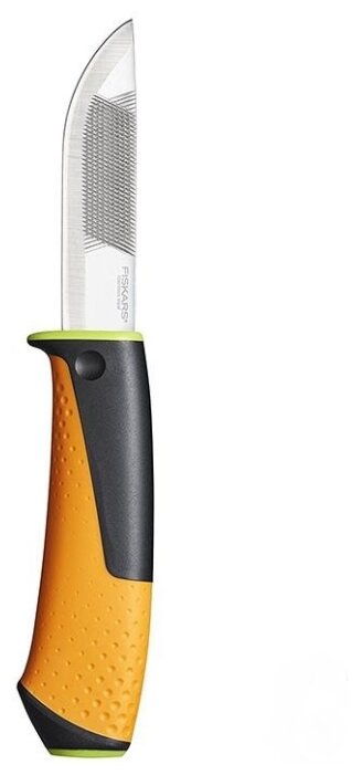 Нож садовый FISKARS 1023619, черный/оранжевый