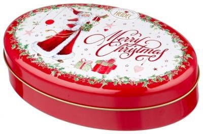 Набор конфет Heidel White Christmas, 215 г белый/красный