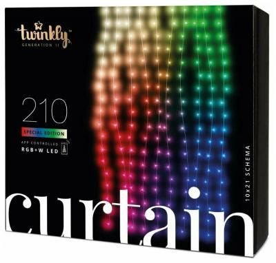Смарт гирлянда Twinkly Curtain 210 LED cветодиодная Занавеска Special, новогодняя гирлянда