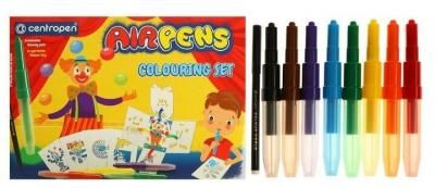 Centropen Фломастеры-блопены 9 цветов, Centropen 1500/09 AirPens Colouring Set