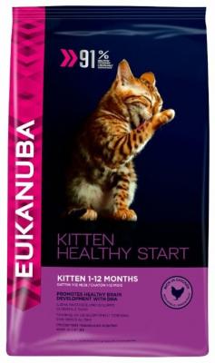Корм для котят Eukanuba Healthy start с курицей 2 кг