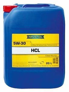 Синтетическое моторное масло Ravenol HCL SAE 5W-30, 20 л Синтетическое моторное масло Ravenol HCL SAE 5W-30, 20 л