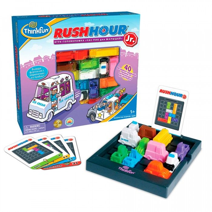 Thinkfun Настольная игра Час пик для малышей Thinkfun Настольная игра Час пик для малышей