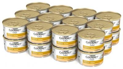 Корм для кошек Gourmet Голд с индейкой 24шт. х 85 г (паштет)
