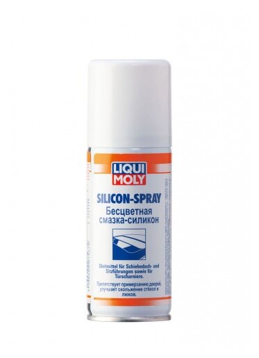 Автомобильная смазка LIQUI MOLY Silicon-Spray 0.1 л Автомобильная смазка LIQUI MOLY Silicon-Spray 0.1 л