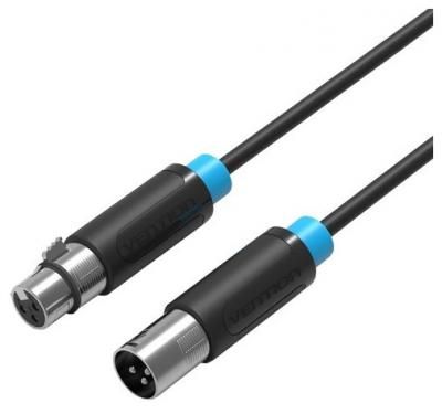 Кабель Vention XLR M - XLR F (BBFB) 5 м черный