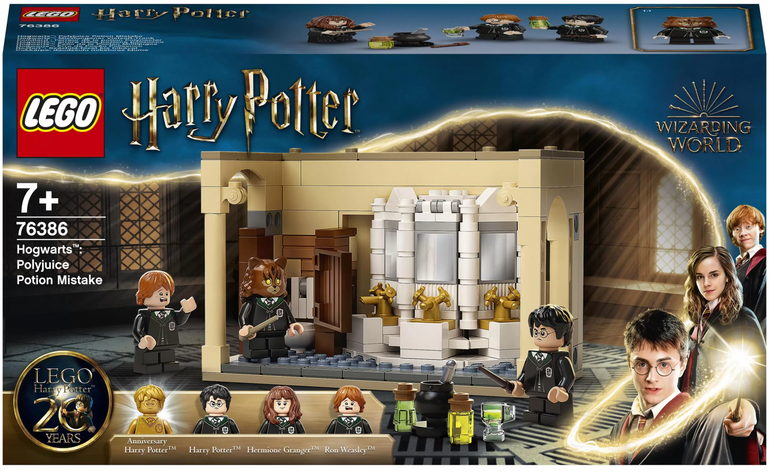 Конструктор LEGO Harry Potter 76386 Хогвартс: ошибка с оборотным зельем  купить в Москве, СПб, Новосибирске по низкой цене