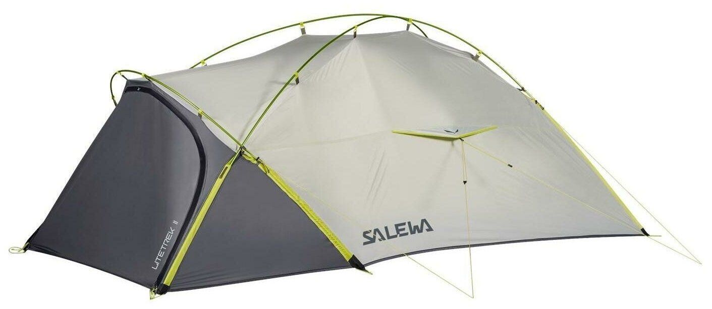 Палатка Salewa Litetrek II Tent Lightgrey/Cactus купить в Москве, СПб,  Новосибирске по низкой цене