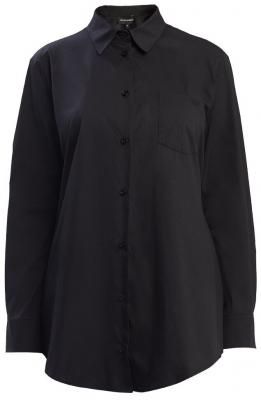 Рубашка EMPORIO ARMANI, размер S (40 IT), черный