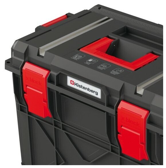 Kistenberg Модульный ящик для инструментов X-Block TECH KXB604040G-S411 Kistenberg Модульный ящик для инструментов X-Block TECH KXB604040G-S411