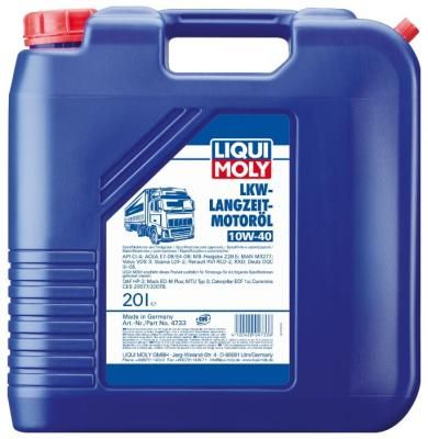 Синтетическое моторное масло LIQUI MOLY LKW-Langzeit-Motoroil 10W-40 Basic, 20 л