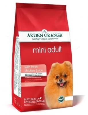 Сухой корм для собак Arden Grange (6 кг) Adult Mini курица и рис для взрослых собак мелких пород 6 кг (для мелких пород)