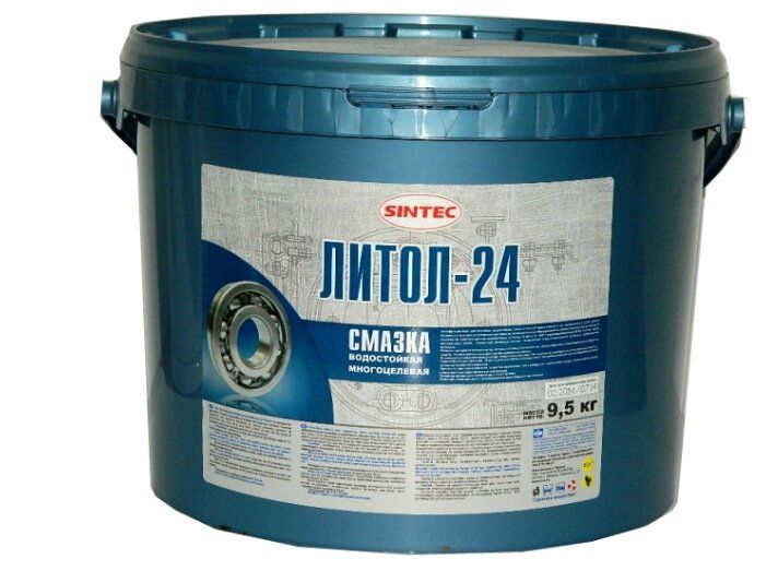 Автомобильная смазка SINTEC Литол-24 9.5 кг Автомобильная смазка SINTEC Литол-24 9.5 кг