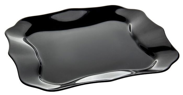 Luminarc Тарелка обеденная Authentic 26х26 см black Luminarc Тарелка обеденная Authentic 26х26 см black