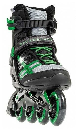 Роликовые Коньки Rollerblade 2017 Macroblade 84 Black/Green (См:28) Роликовые Коньки Rollerblade 2017 Macroblade 84 Black/Green (См:28)