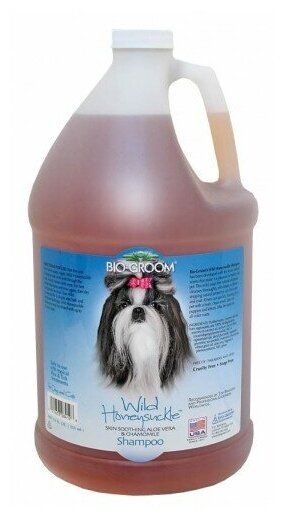 Bio-Groom Шампунь с природным ароматом «Дикая Жимолость» (концентрат 1:8) Bio-Groom Wild Honeysuckle, 3.8л Bio-Groom Шампунь с природным ароматом «Дикая Жимолость» (концентрат 1:8) Bio-Groom Wild Honeysuckle, 3.8л