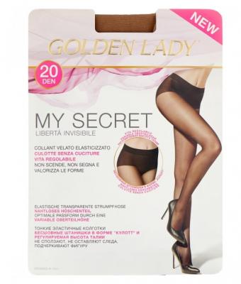 Колготки Golden Lady My Secret 20 den, размер 5-XL, melon (бежевый)