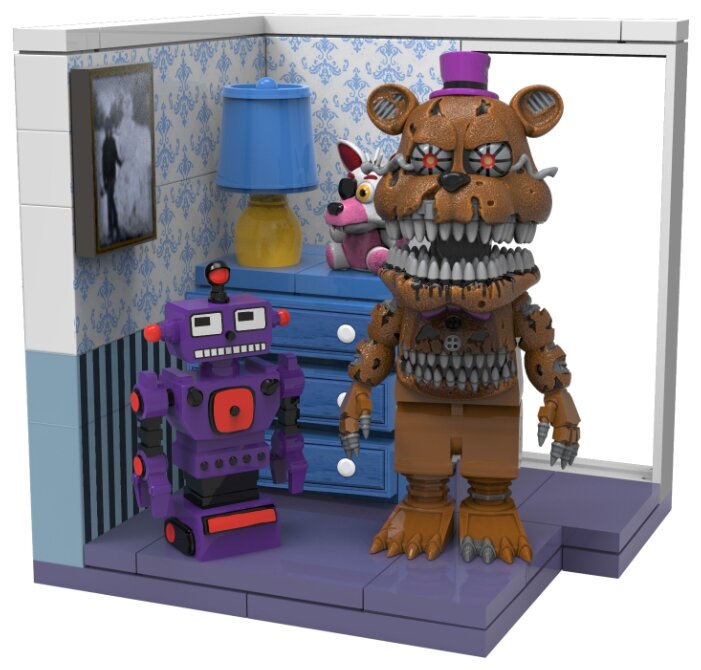 Конструктор McFarlane Toys Five Nights at Freddy's 25011 Right Dresser & Door Конструктор McFarlane Toys Five Nights at Freddy's 25011 Right Dresser & Door