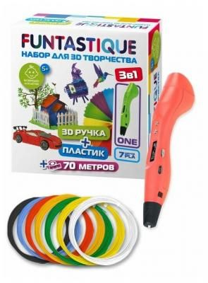 3D ручка Funtastique One + PLA-пластик голубой