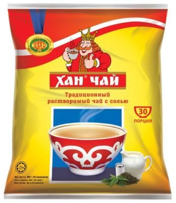 Чай Хан растворимый 3 в 1 в пакетиках, 30 шт.