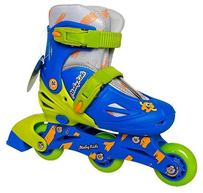 Раздвижные роликовые коньки Moby Kids 641003/641004 р. 26 – 29 Раздвижные роликовые коньки Moby Kids 641003/641004 р. 26 – 29