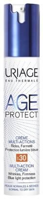 Крем Uriage Age Protect Multi-Action SPF 30 многофункциональный для лица, 40 мл