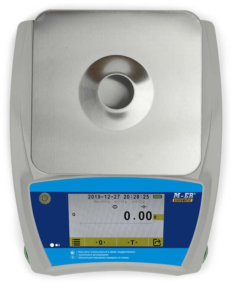 Лабораторные весы M-ER 123 АCFJR-150.005 SENSOMATIC TFT