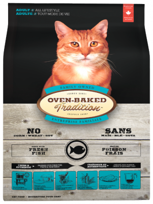 Сухой корм для кошек Oven-Baked Tradition с рыбой 1.13 кг