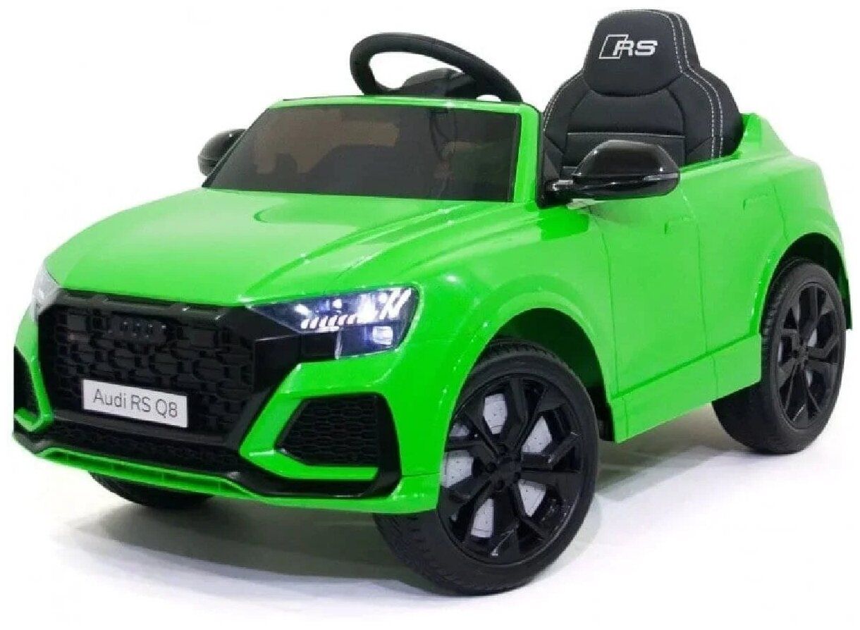 Детский электромобиль Audi RS Q8 12V 2WD - HL518-LUX-GREEN купить в Москве,  СПб, Новосибирске по низкой цене