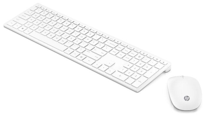 Клавиатура и мышь HP 4CF00AA Wireless Keyboard and Mouse 800 White USB